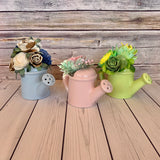 Small Ceramic Watering Pail Arrangments