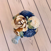 Small Ceramic Watering Pail Arrangments