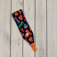 Handmade Buttoned Headbands - I <3 Dogs