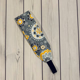 Handmade Buttoned Headbands - Sunburst