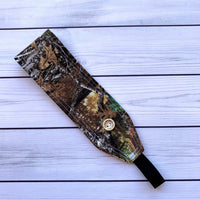 Handmade Buttoned Headbands - Camo