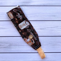 Handmade Buttoned Headbands - Cups of Java