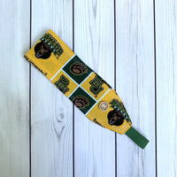 Handmade Buttoned Headbands - Baylor Bears