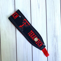 Handmade Buttoned Headbands - Wreck 'Em Tech