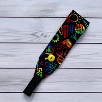 Handmade Buttoned Headbands - Chemistry Lab