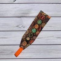 Handmade Buttoned Headbands - Soda Pop Top