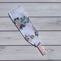 Handmade Buttoned Headbands - Cactus Bouquet