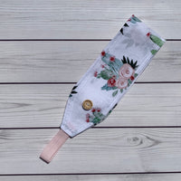 Handmade Buttoned Headbands - Cactus Bouquet