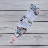 Handmade Buttoned Headbands - Cactus Bouquet