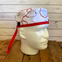 Handmade Buttoned Scrub Caps - Medical Tools