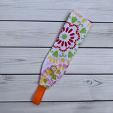 Handmade Buttoned Headbands - Sunburst Flowers