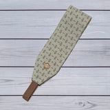 Handmade Buttoned Headbands - Ichthys and Cross
