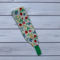 Handmade Buttoned Headbands - Berries