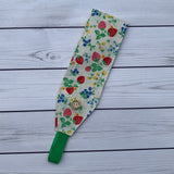 Handmade Buttoned Headbands - Berries