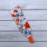 Handmade Buttoned Headbands - Tropical