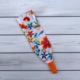 Handmade Buttoned Headbands - Tropical