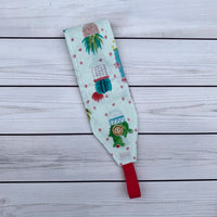 Handmade Buttoned Headbands - Succulent Pots