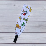 Handmade Buttoned Headbands - Dr Suess