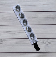 Handmade Buttoned Headbands - Hedgehogs