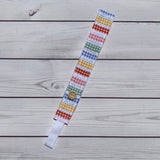 Handmade Buttoned Headbands - Multi Gingham Stripes