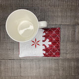 Winter Mug Rugs - Drink Coaster