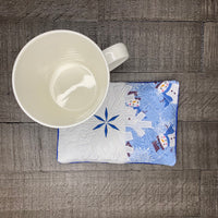 Winter Mug Rugs - Drink Coaster