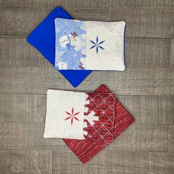 Winter Mug Rugs - Drink Coaster