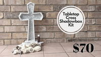 Tabletop Cross Shadowbox Kit