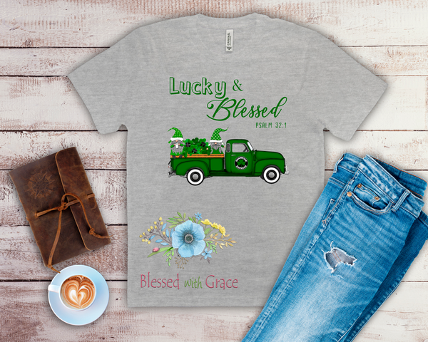 Lucky & Blessed Tshirt